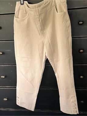 Soft Surroundings Khaki Casual Pants